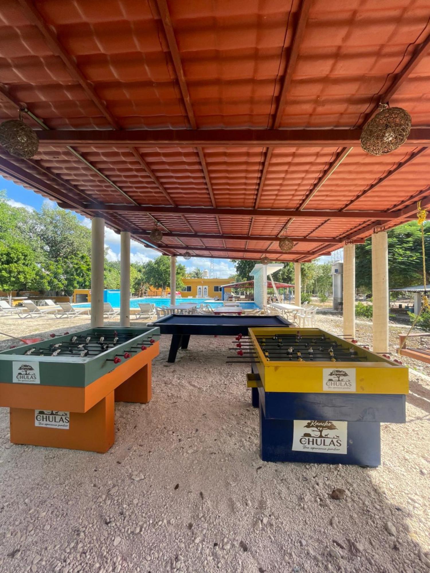 Ranch Las Chulas Hotel And Restaurant Puerto Morelos Exterior foto