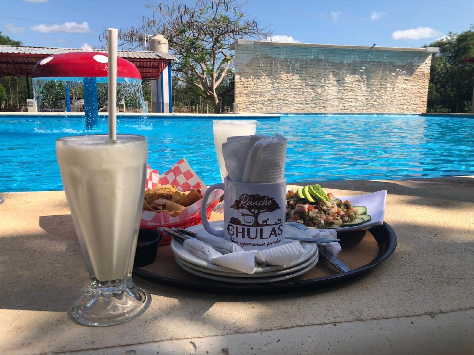 Ranch Las Chulas Hotel And Restaurant Puerto Morelos Exterior foto