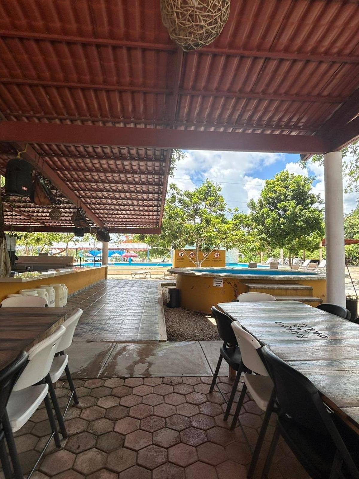 Ranch Las Chulas Hotel And Restaurant Puerto Morelos Exterior foto